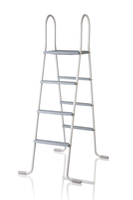 GRE Bazénové schůdky 1,32m šedé