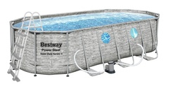 Bestway Power Steel Stacked Stone Swim Vista 5,49 x 2,74 x 1,22 m 56716