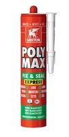 Montážní lepidlo a tmel Griffon Polymax Fix &amp; Seal Express 425g bílé