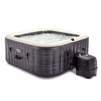 Vířivý bazén INTEX 28452NP Pure Spa Greystone Deluxe se systémem slané vody