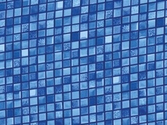 Bazénová fólie oválná 6,00 x 3,20 x 1,50 m mozaiková, 0,60 mm, P1